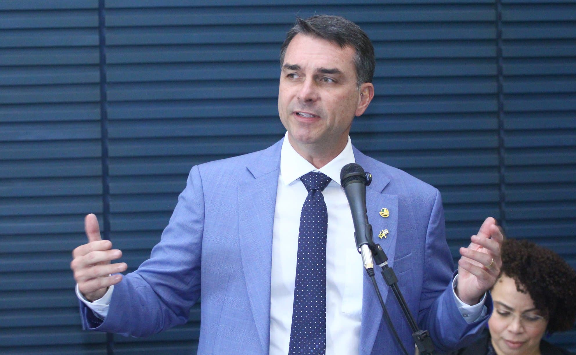 Agenda oficial de Trump não prevê encontro com Flávio Bolsonaro nesta terça