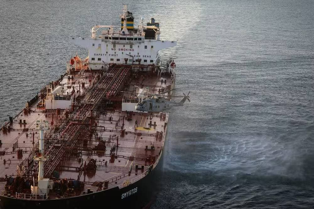 Reino Unido intercepta petroleiro ligado à frota fantasma russa no Canal da Mancha