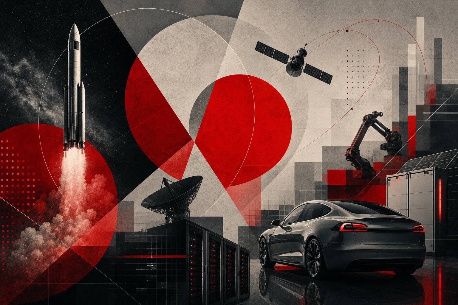 Carros elétricos em Marte? Quais as chances de Musk fundir a Tesla e a SpaceX