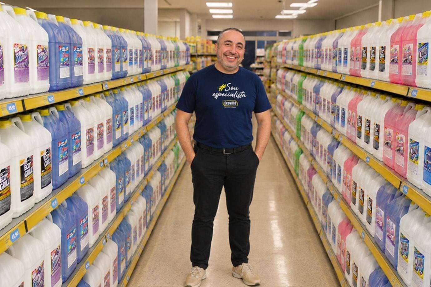 De franqueado a CEO: como ele fará esta empresa de produtos de limpeza chegar aos R$ 160 milhões