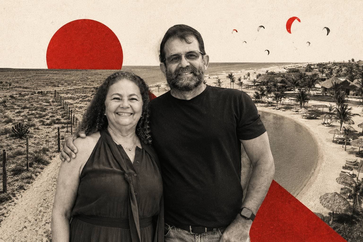 Eles venderam o terreno da família no Ceará para um projeto de R$ 30 bi