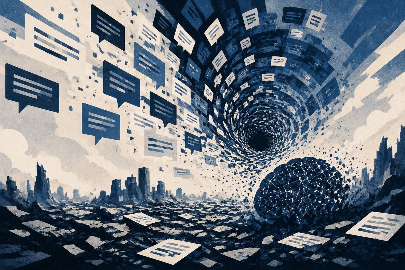 'O apocalipse da IA': como a internet pode entrar em um ciclo de autossabotagem informacional