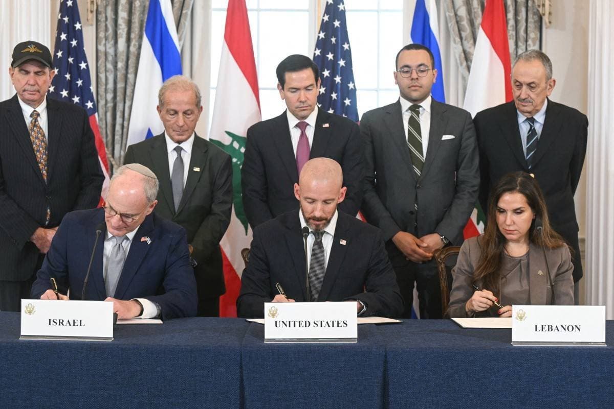 EUA, Líbano e Israel assinam acordo para cessar ataques no Oriente Médio