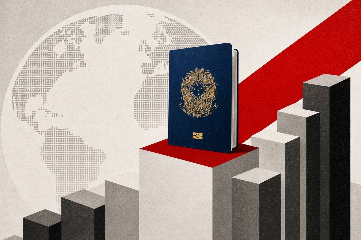 Passaporte brasileiro é o 49º mais 'poderoso' do mundo, diz ranking