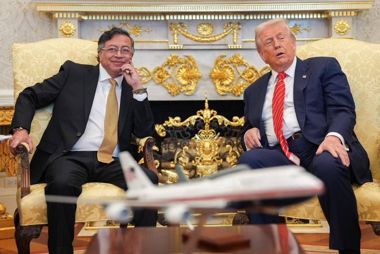 Trump chama Petro de 'bom homem' e promete tirá-lo de lista de sanções dos EUA