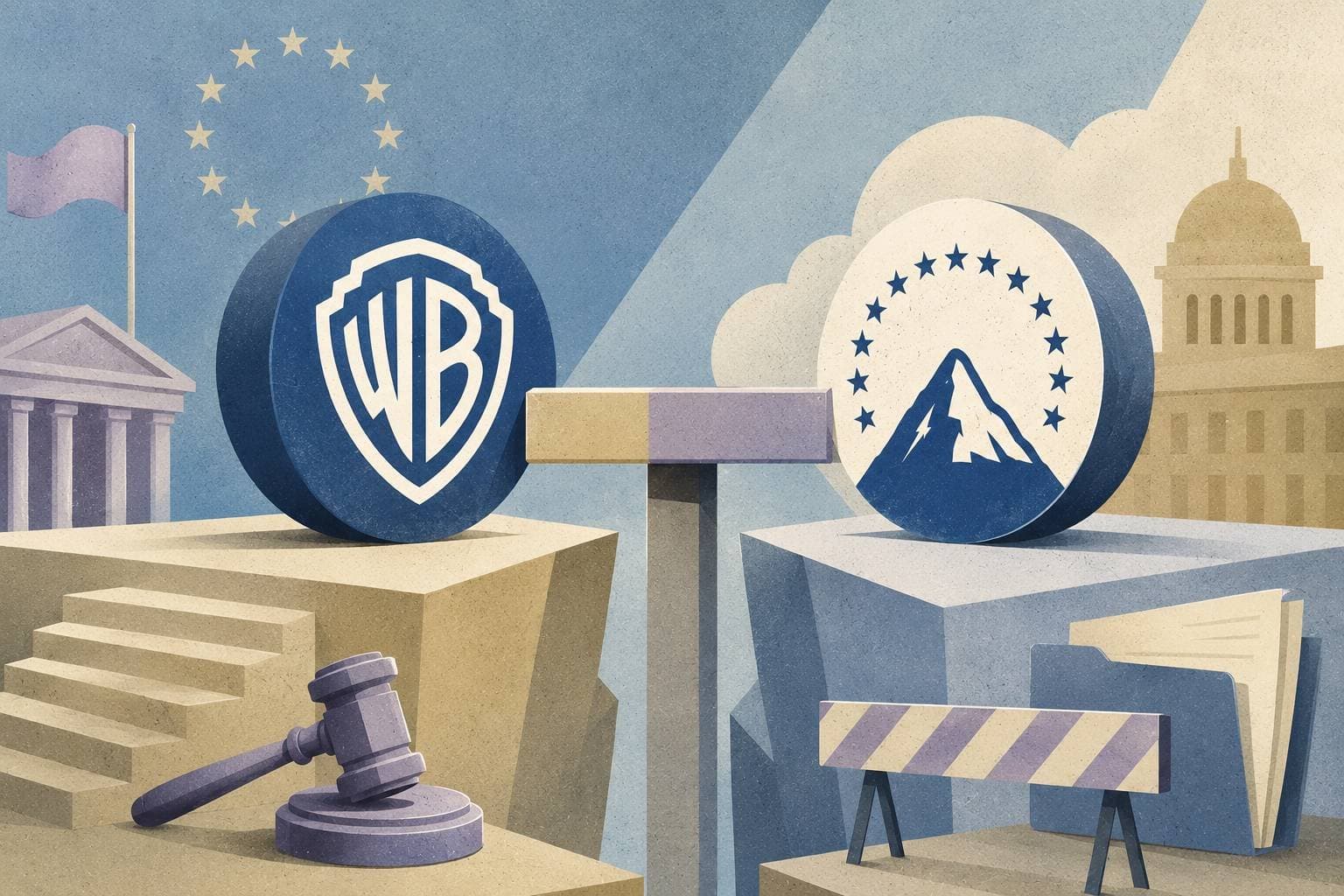 UE aprova acordo de US$ 110 bilhões da Paramount com a Warner, mas com condições