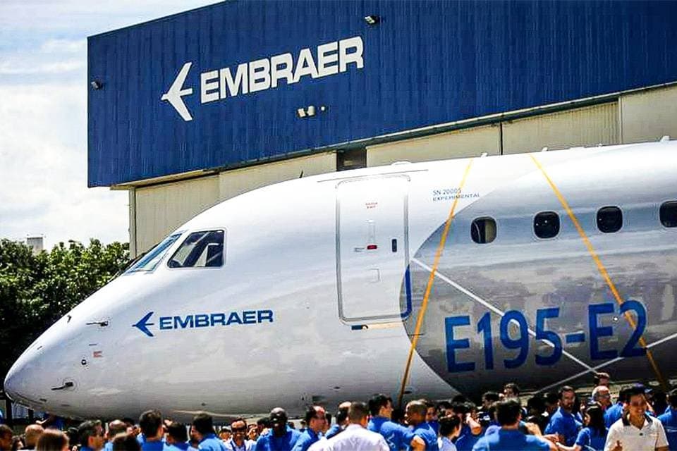 Pedidos de R$ 7,2 bi reforçam 'bom momento' da Embraer, dizem bancos