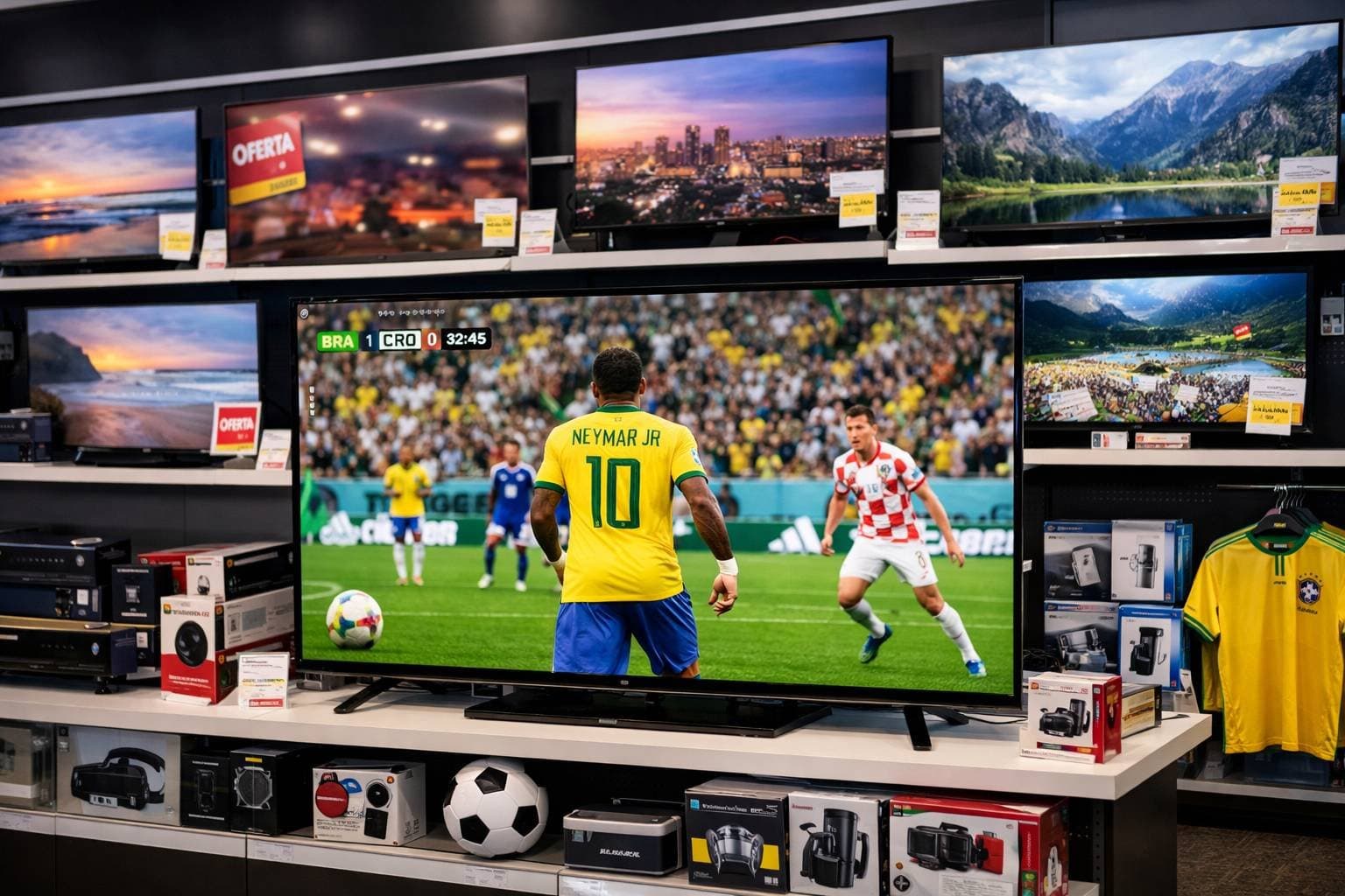 Varejo on-line fatura R$ 208 bi no 1º semestre com impulso da Copa do Mundo
