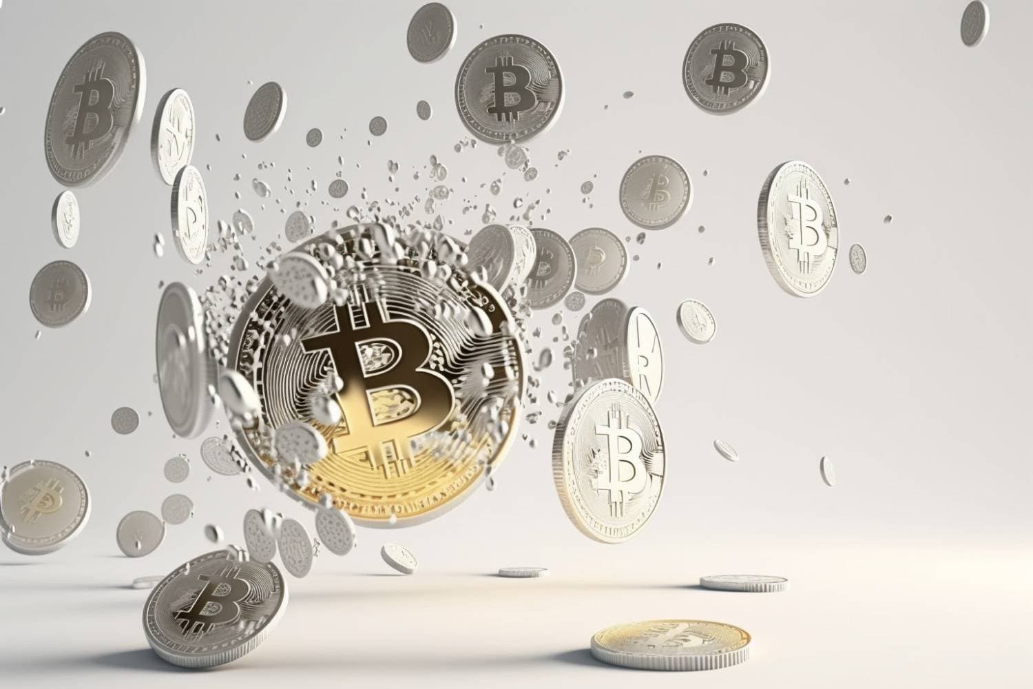 Disparada do bitcoin liquida US$ 1,2 bilhão em posições vendidas em uma hora