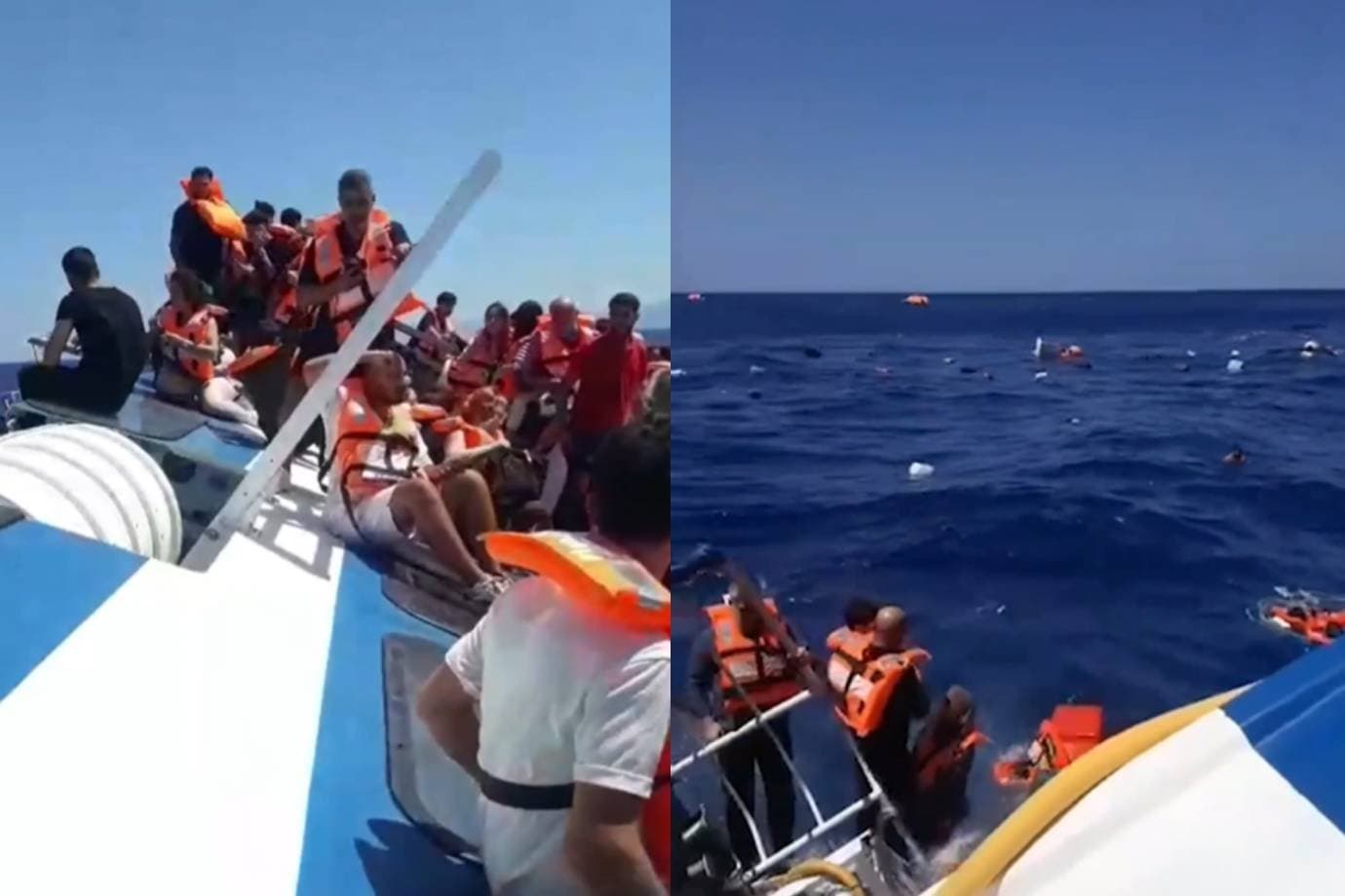 Embarcação com quase 270 pessoas naufraga entre Chipre e Turquia