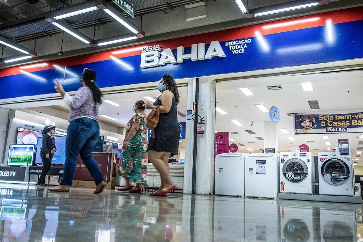 Ação da Casas Bahia dispara 45% após Justiça suspender cobranças por 180 dias
