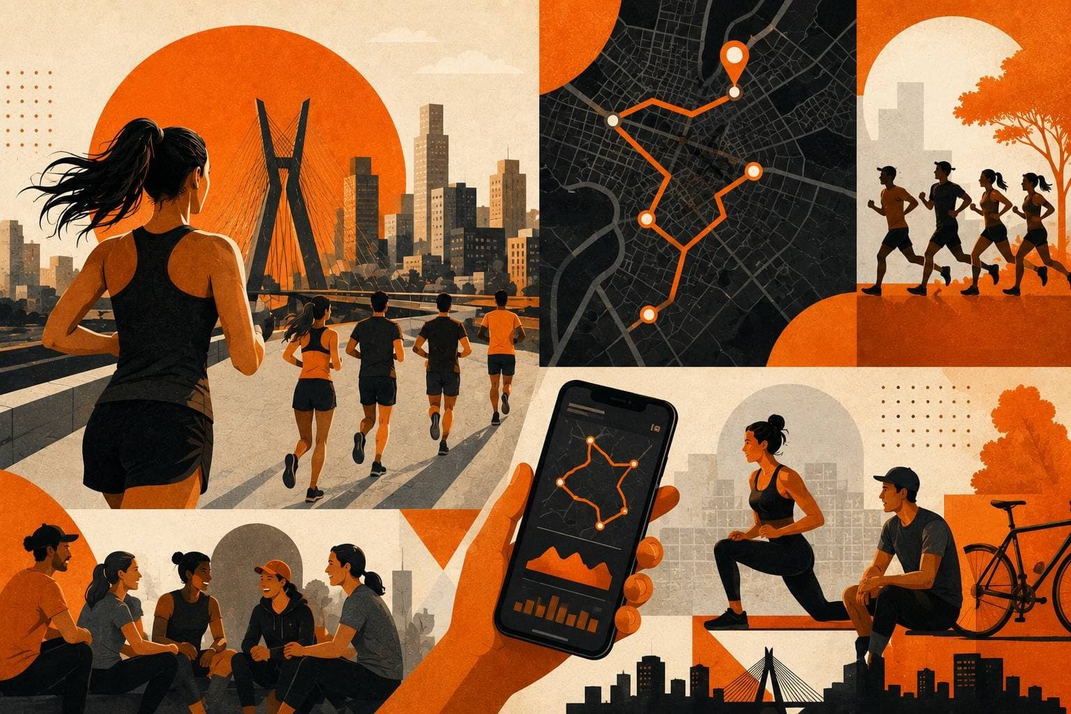 Do treino ao aluguel: como o Strava virou guia para escolher onde morar