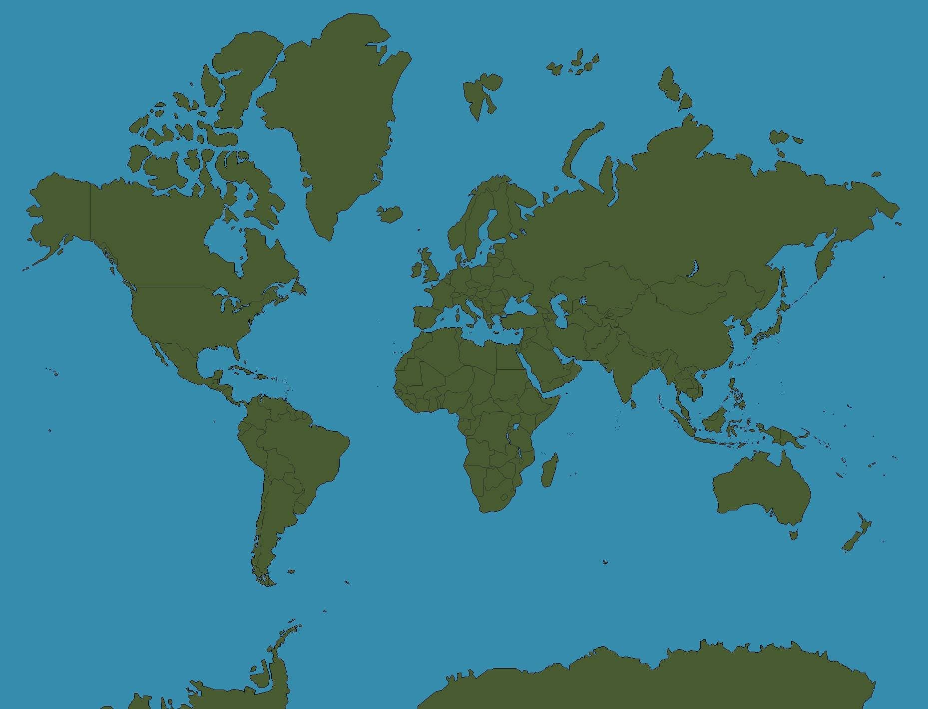 A Groenlândia não tem o tamanho que você pensa; veja o novo mapa-múndi da ONU