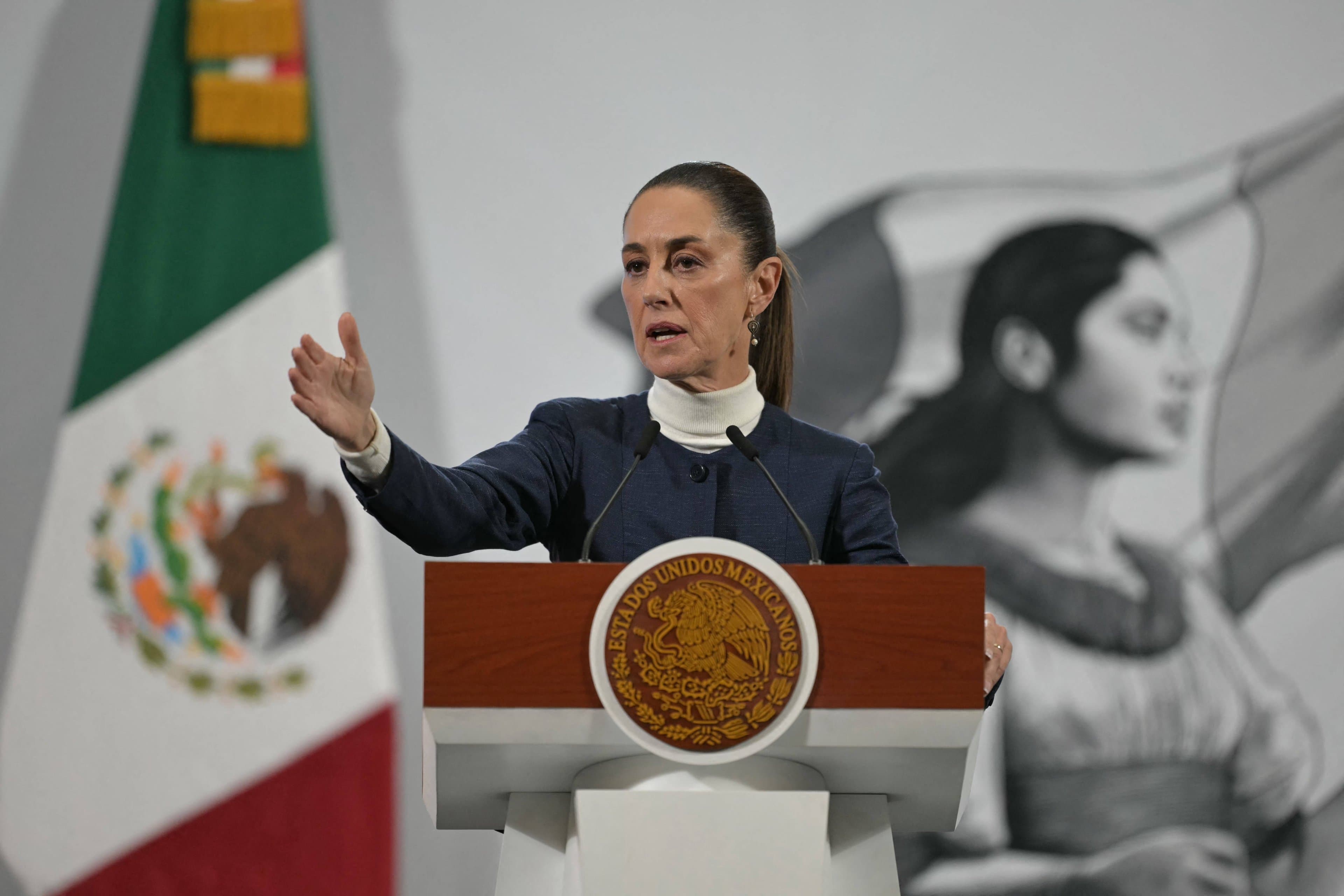 Sheinbaum rebate Trump: 'México não é e não será colônia'