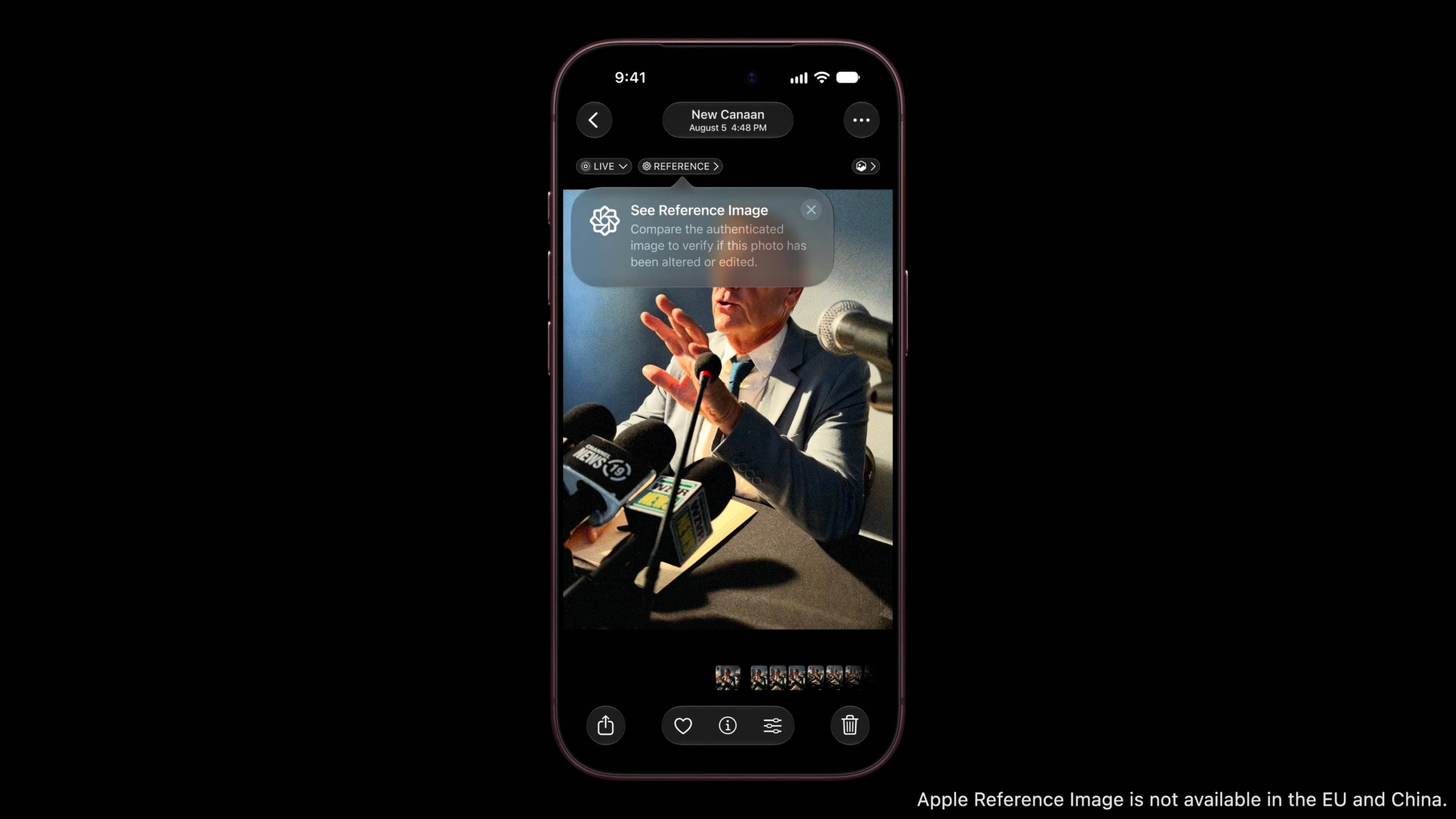 Apple cria "carimbo" digital para provar que uma foto não foi feita por IA