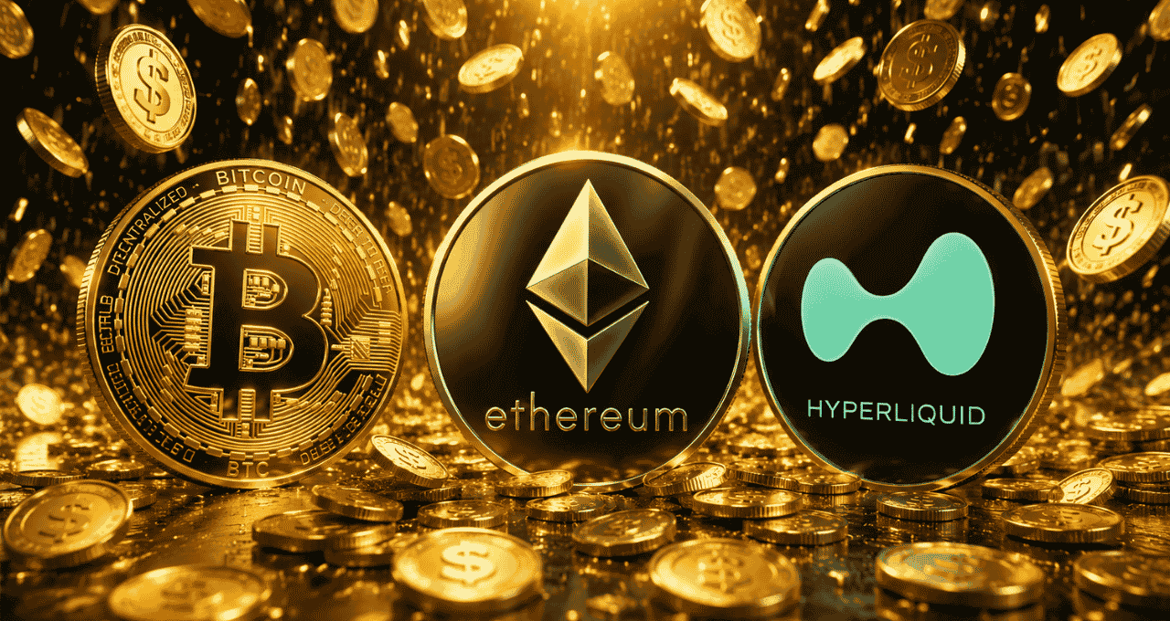 Hyperliquid (HYPE), Bitcoin (BTC) e Ethereum (ETH) são as principais apostas para junho; veja recomendações de criptomoedas para o mês