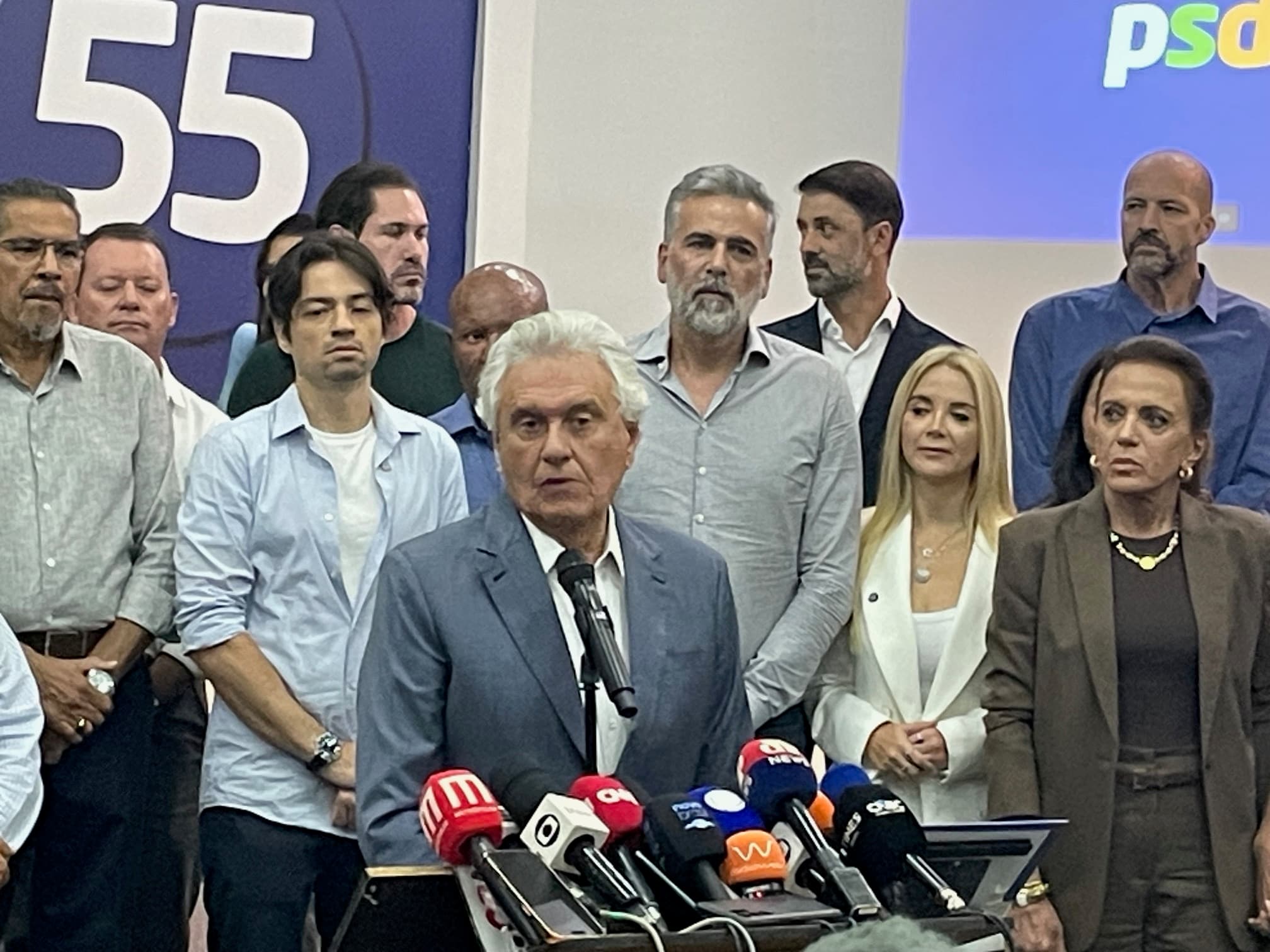Ronaldo Caiado vai anunciar Gilberto Kassab como vice