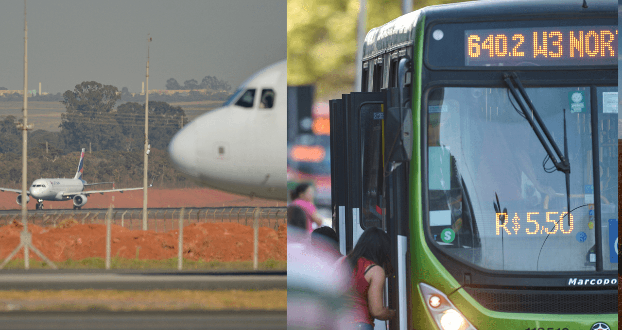 Passagem aérea sobe quatro vezes mais que a de ônibus em 2026; entenda a alta de preços