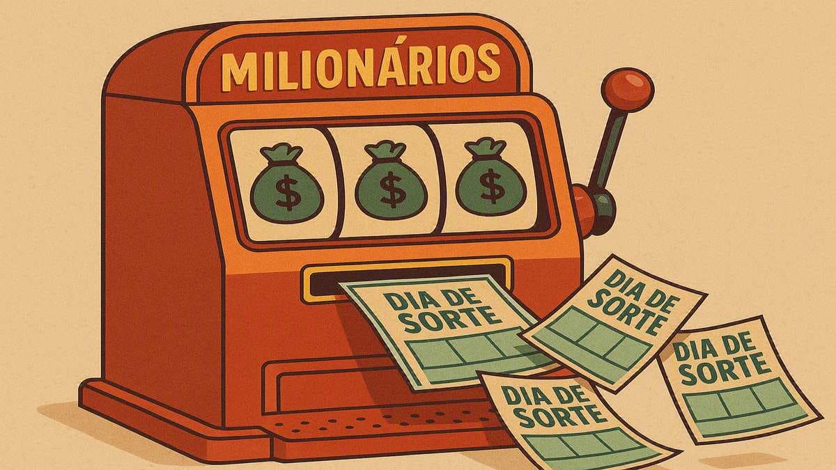 Dia de Sorte repete feito raro, Lotofácil acumula e Mega-Sena promete R$ 135 milhões nesta terça-feira