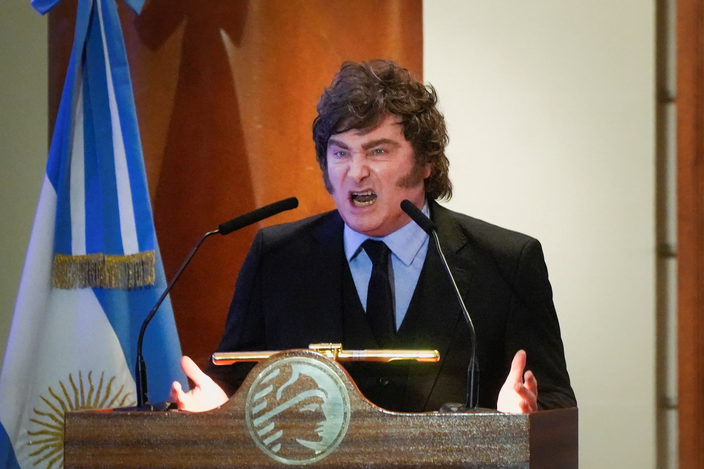 Milei diz que região provavelmente somará mais um país ‘pintado de azul’, em alusão a Brasil