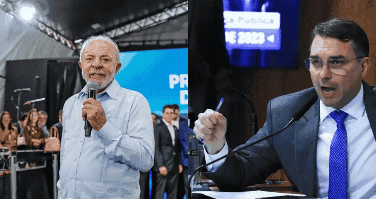 No 2º turno, Lula tem 43% ante 42% de Flávio Bolsonaro, em empate técnico, mostra pesquisa Indexa/Broadcast