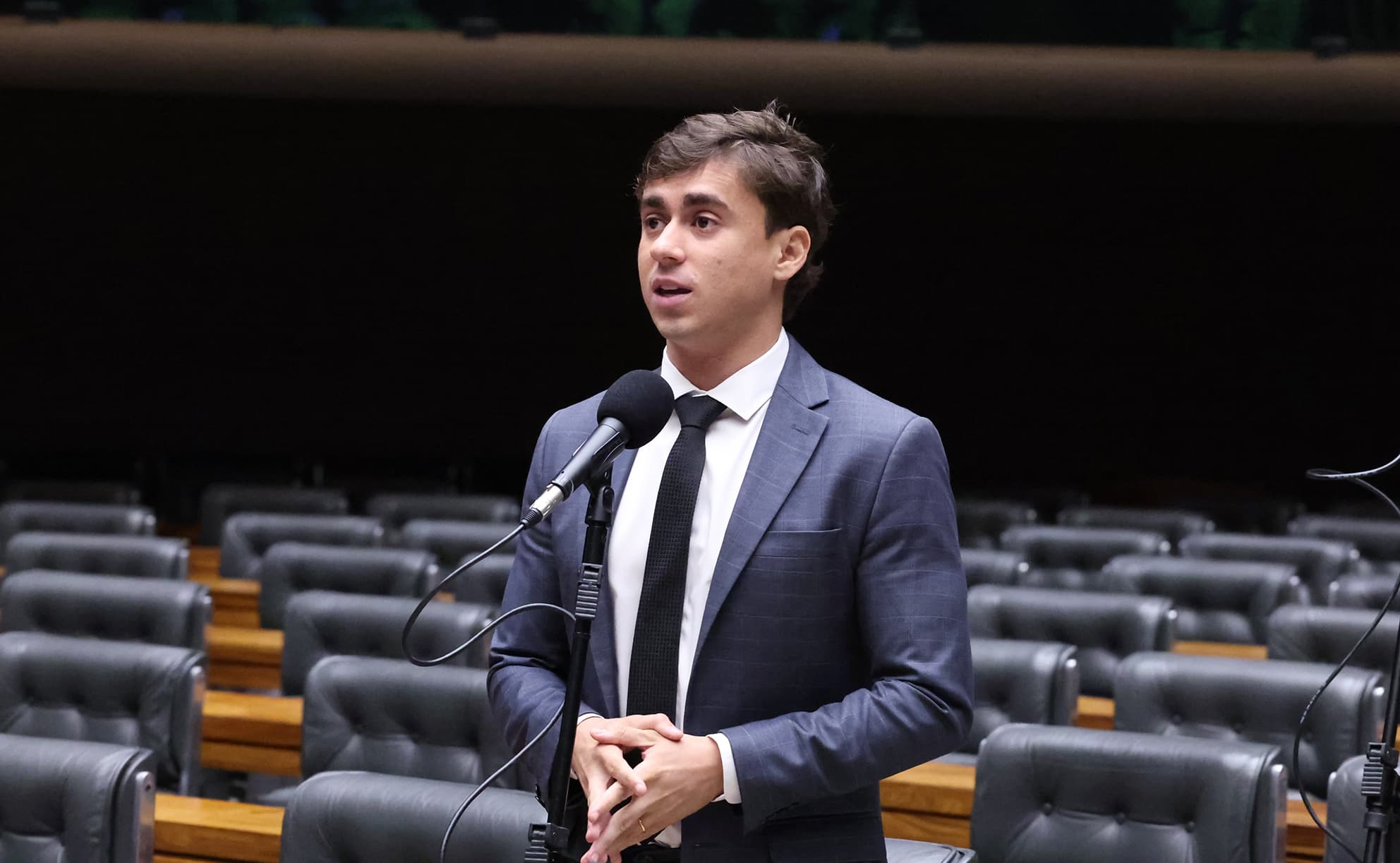 TSE determina que Nikolas apague post que associa fala de Lula à violência contra crianças