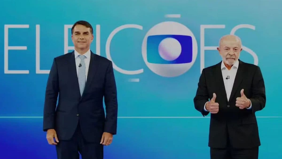 Debate da Globo: Lula e Flávio Bolsonaro trocam acusações sobre infraestrutura, agronegócio e poder de compra