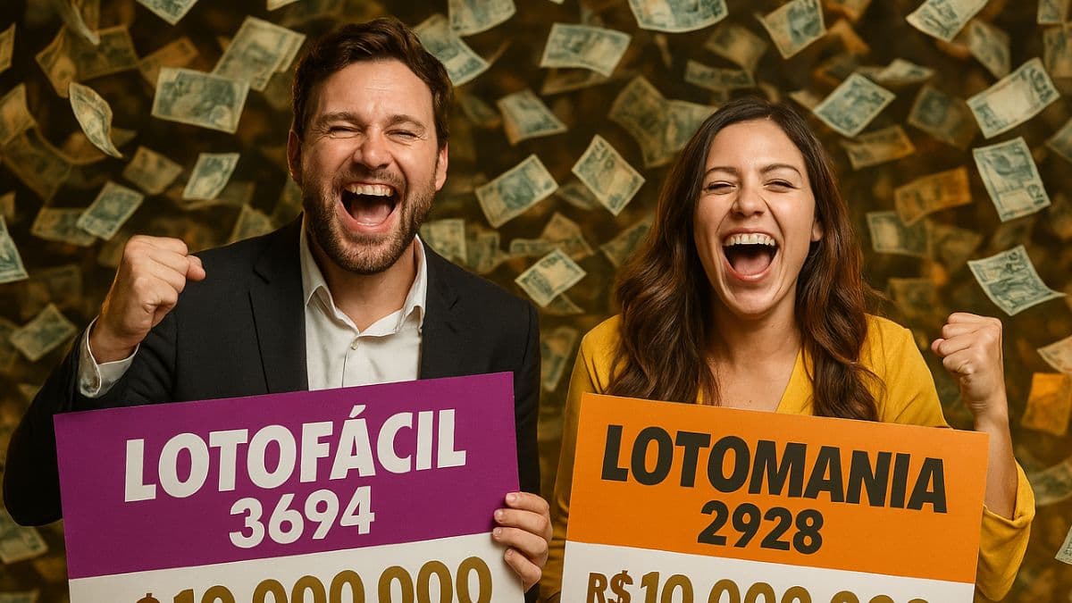 Resultado da Lotofácil 3694 e da Lotomania 2928 fazem dois novos milionários; três outros prêmios acumulam