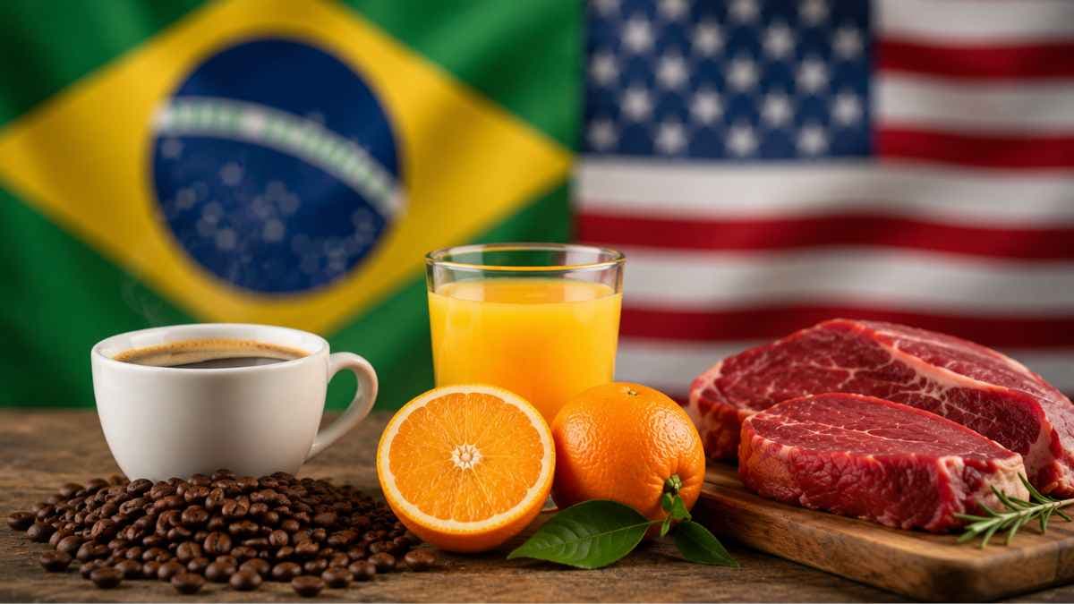 Tarifa de 25% dos EUA poupa setores do agronegócio brasileiro; entenda por que alguns produtos escaparam da nova ofensiva