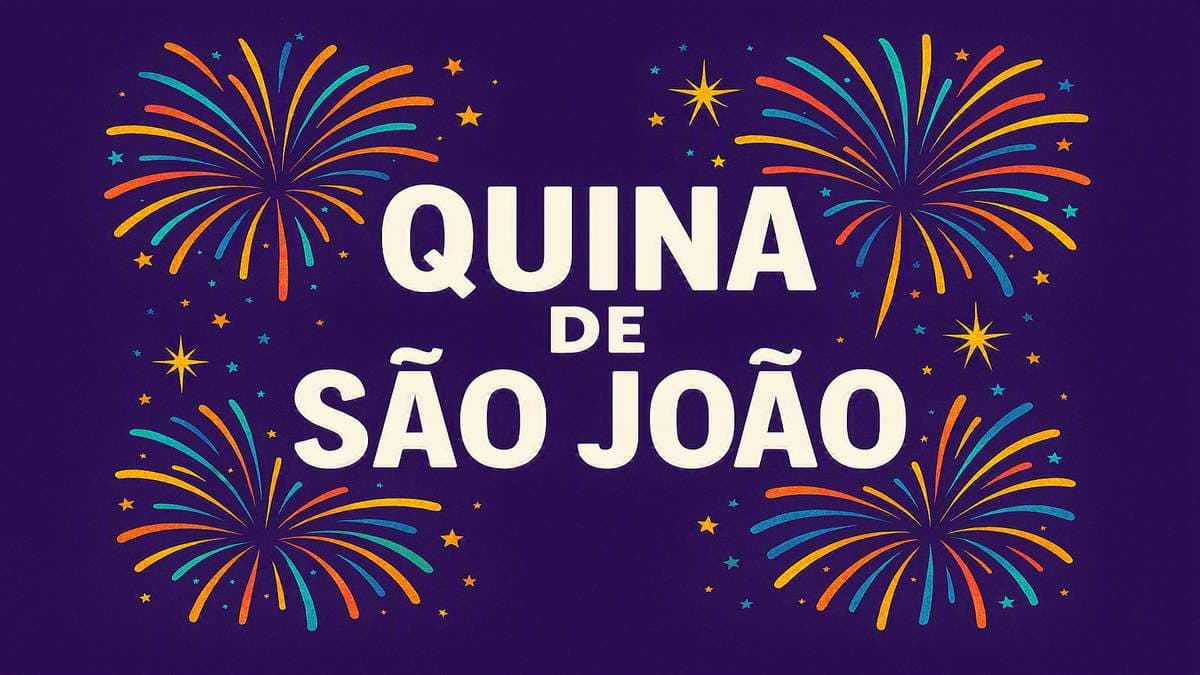 Já vai começar! Assista ao vivo ao sorteio da Quina de São João de 2026