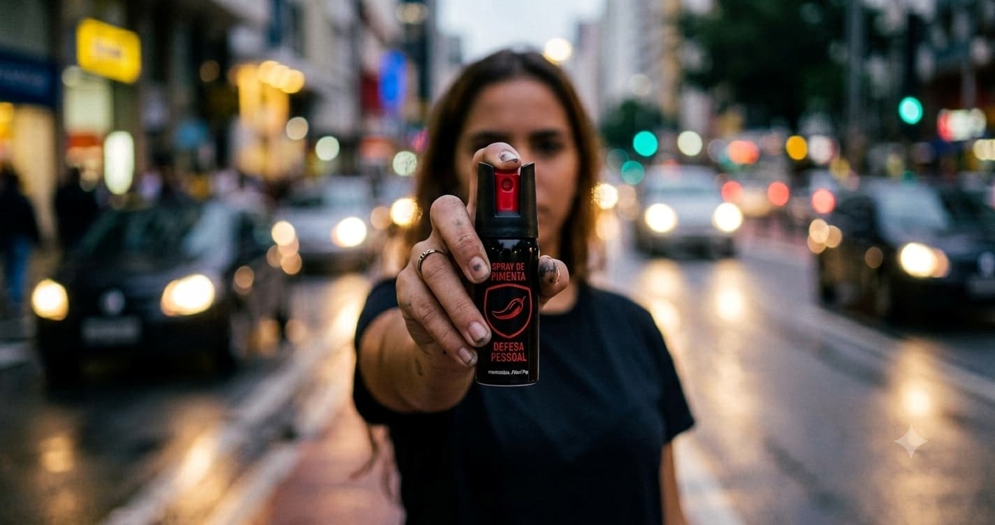 Spray de pimenta agora é legal para mulheres; saiba onde comprar e quanto custa