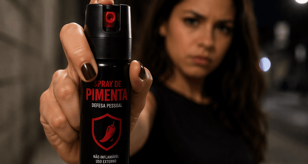 Spray de pimenta é liberado para defesa pessoal de mais de 174 milhões de mulheres; especialista revela o que pode e o que não pode a partir de agora
