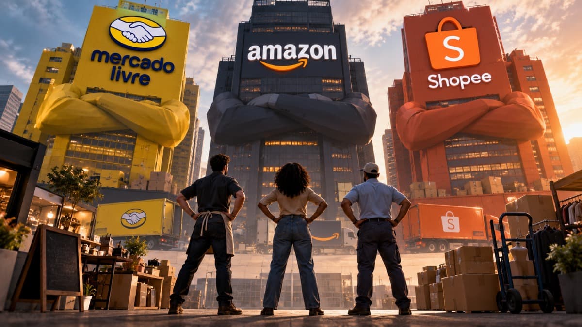 As PMEs na disputa com gigantes no marketplace, o sobe e desce dos juros no Brasil e nos EUA e o que mais move os mercados