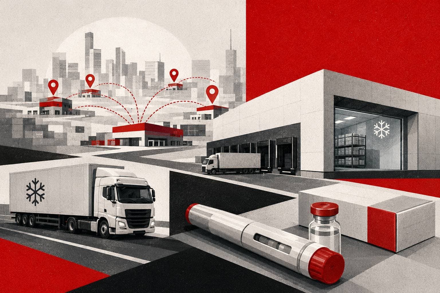 Ozempic impulsiona expansão de galpões refrigerados no entorno das cidades