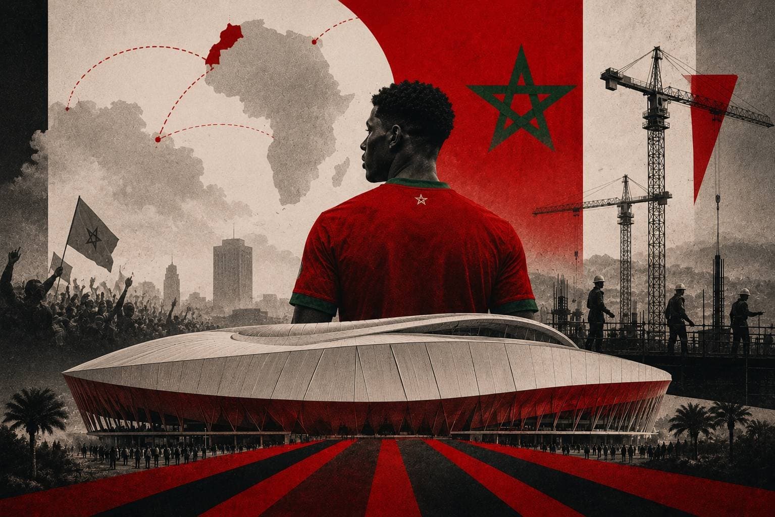 Marrocos investe US$ 6 bilhões na Copa do Mundo de 2030 e constrói o maior estádio do mundo