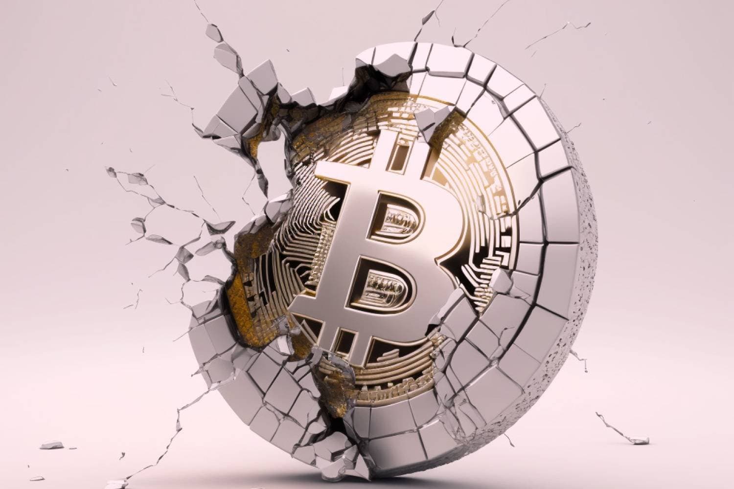 Bitcoin cai com correção e analistas veem mal sinal na perda dos US$ 65 mil