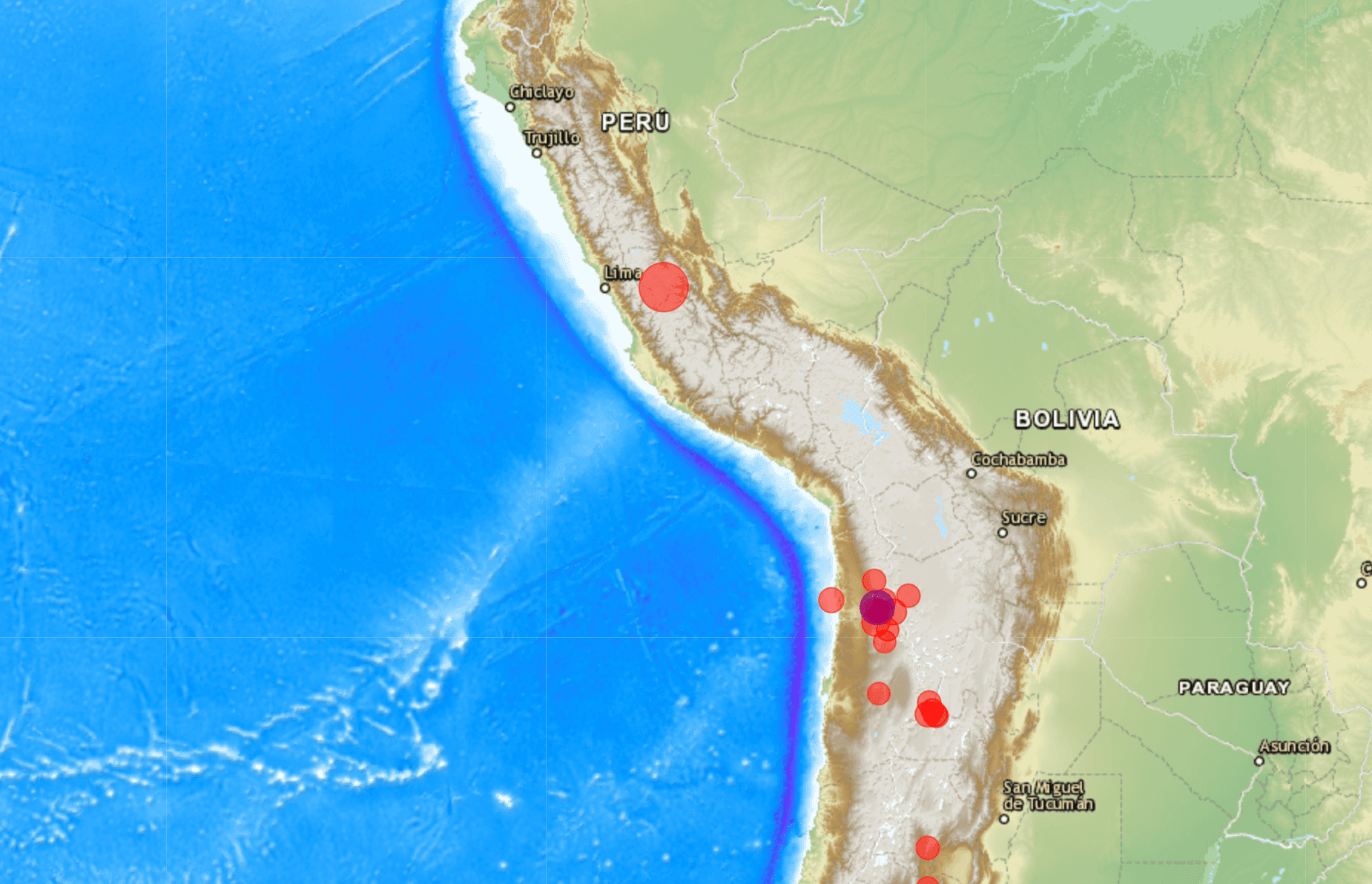 Terremoto deixa ao menos seis mortos e mais de 30 feridos no Peru