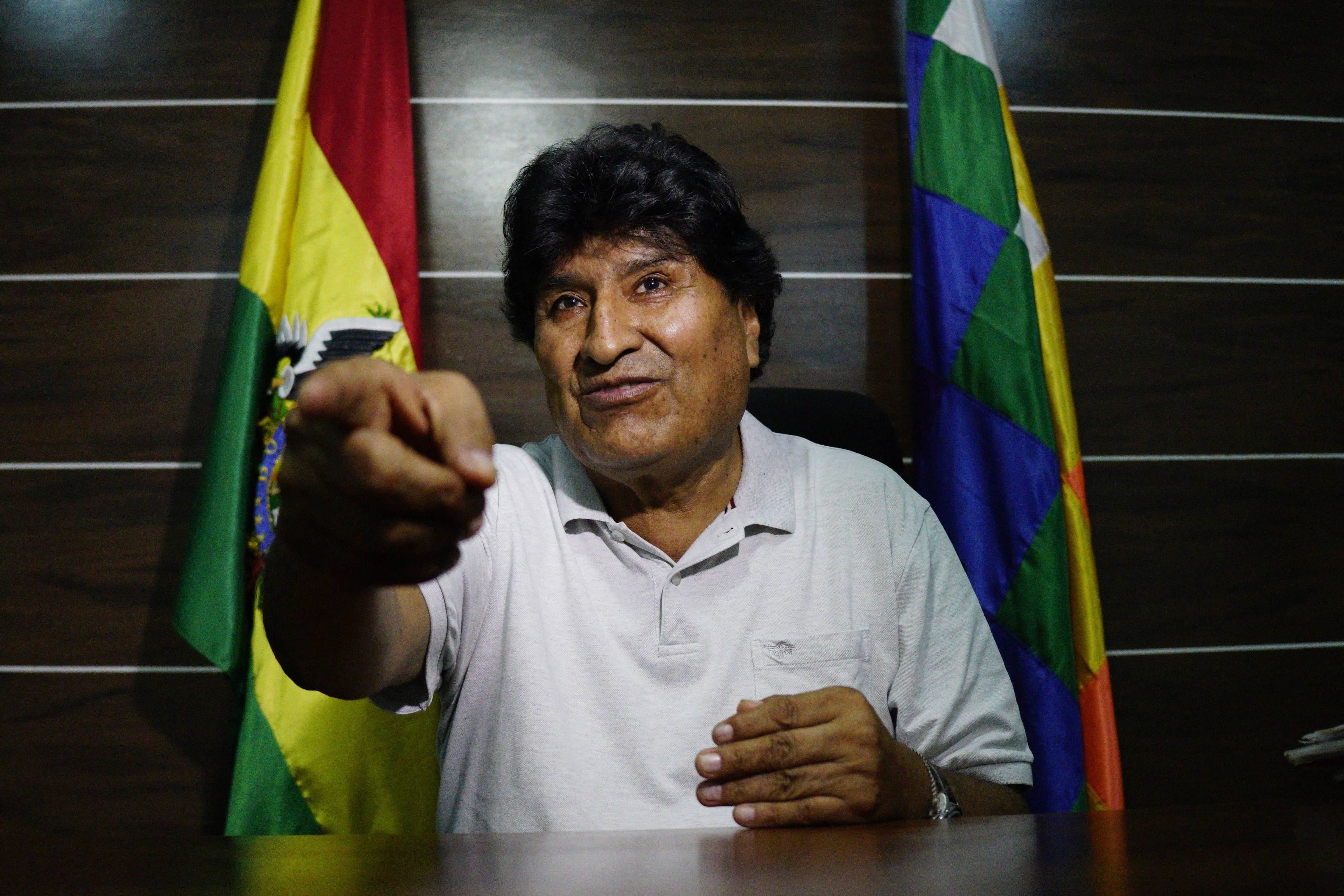 Evo Morales enfrentará a Justiça por protestos, diz presidente da Bolívia