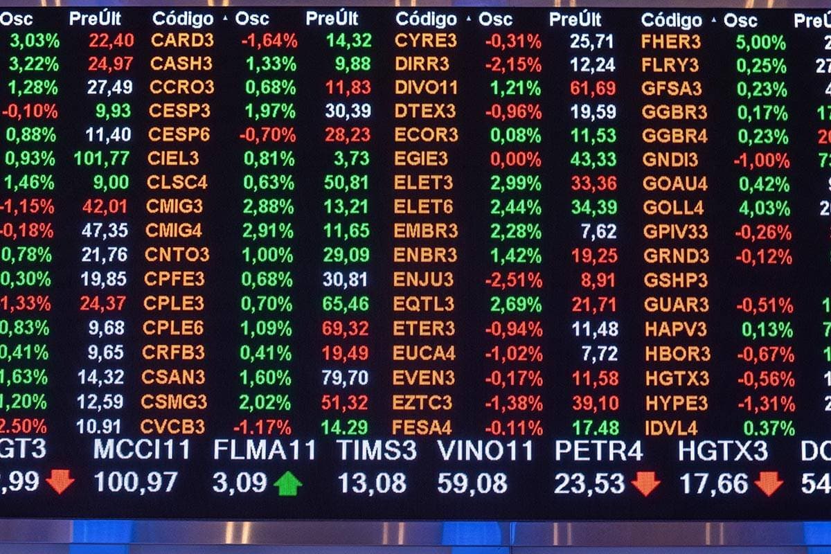B3 divulga 1ª prévia do Ibovespa com entrada da Tenda e saída da PetroReconcavo