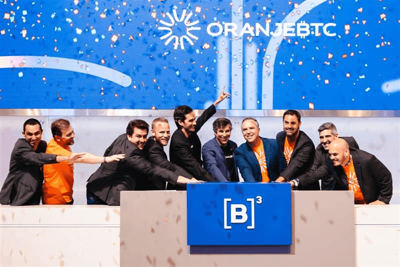 OranjeBTC cria ETF de ações de compradoras de bitcoin focado em dividendos