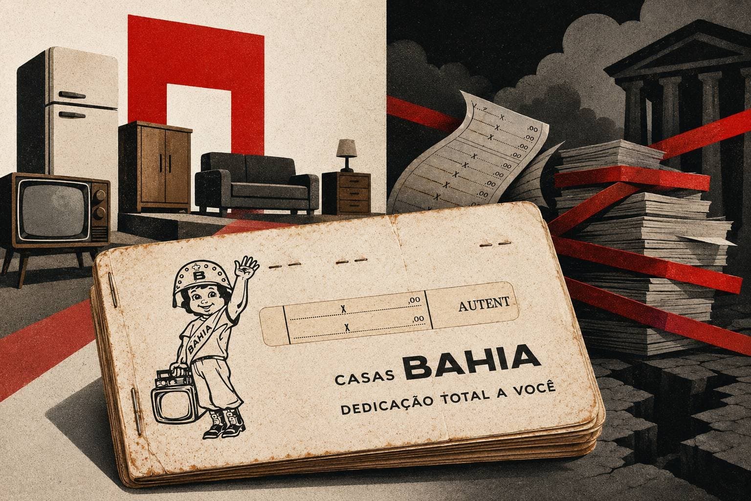O carnê das Casas Bahia: como o crédito que fidelizou clientes virou peça de uma crise