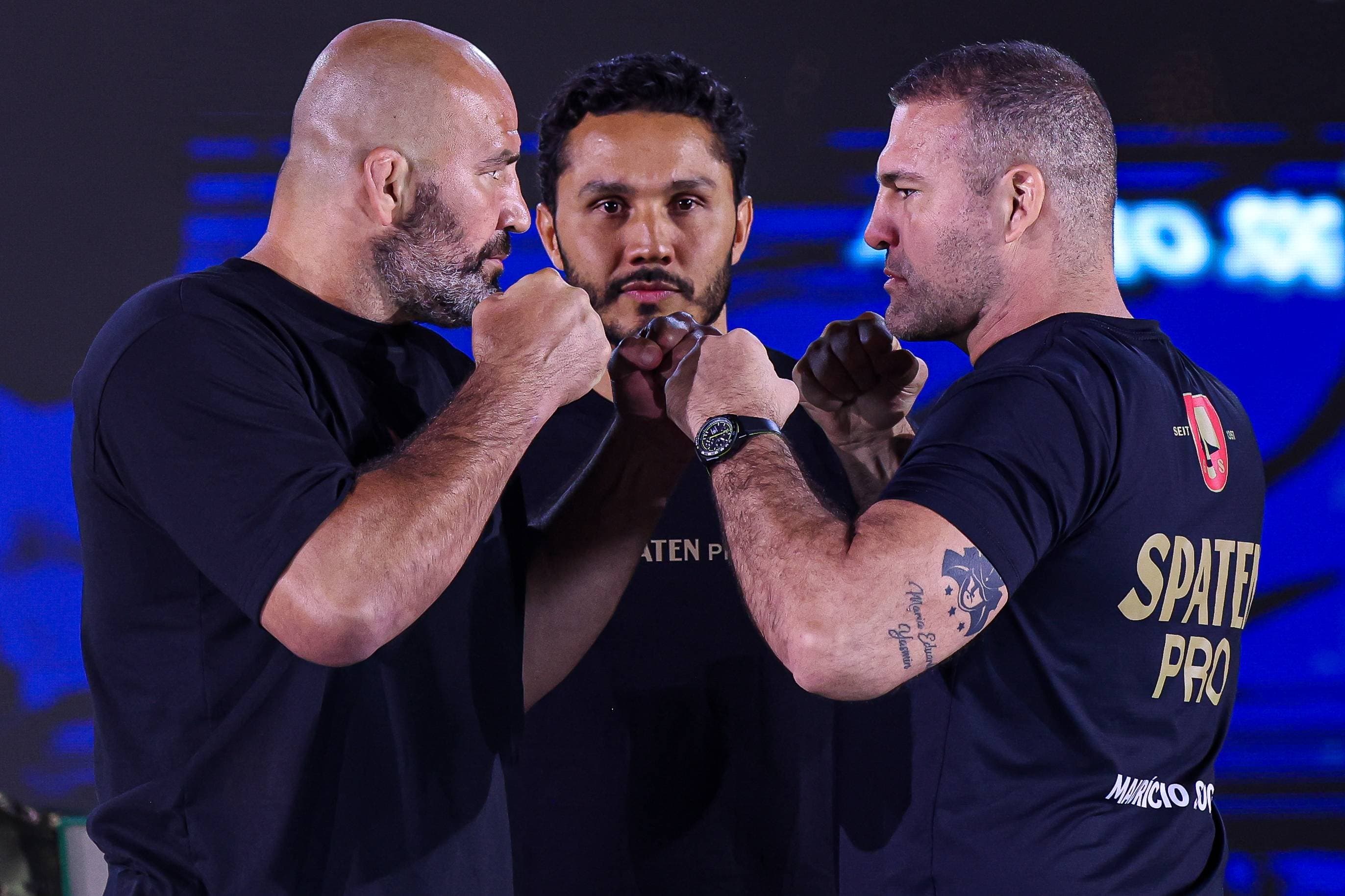 Como foi a encarada dos lutadores da Spaten Fight Night 3? Saiba mais sobre o evento