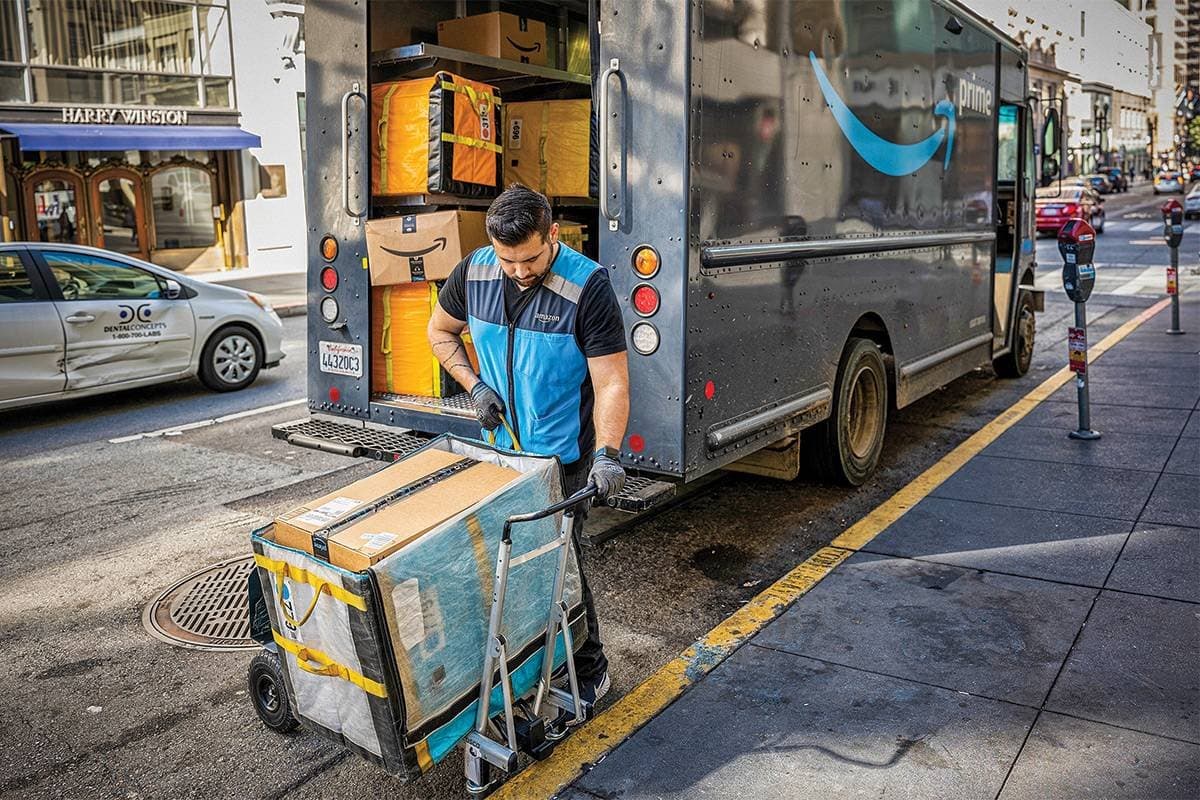 Amazon nos EUA quer ser dona de 90% das próprias entregas até 2029
