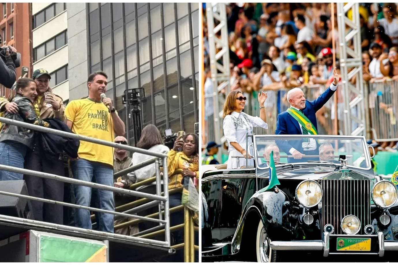 Governo conta 70 mil em desfile de 7 de Setembro; público na Paulista é estimado em 28,5 mil