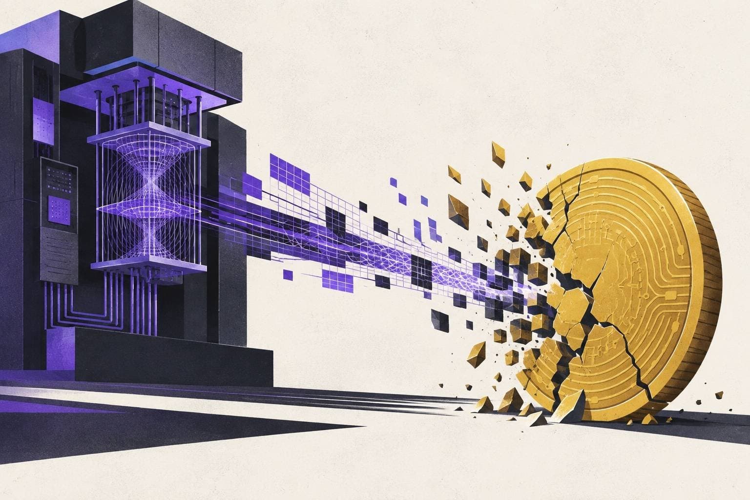 Computador quântico levaria 26 dias para quebrar o Bitcoin, diz estudo