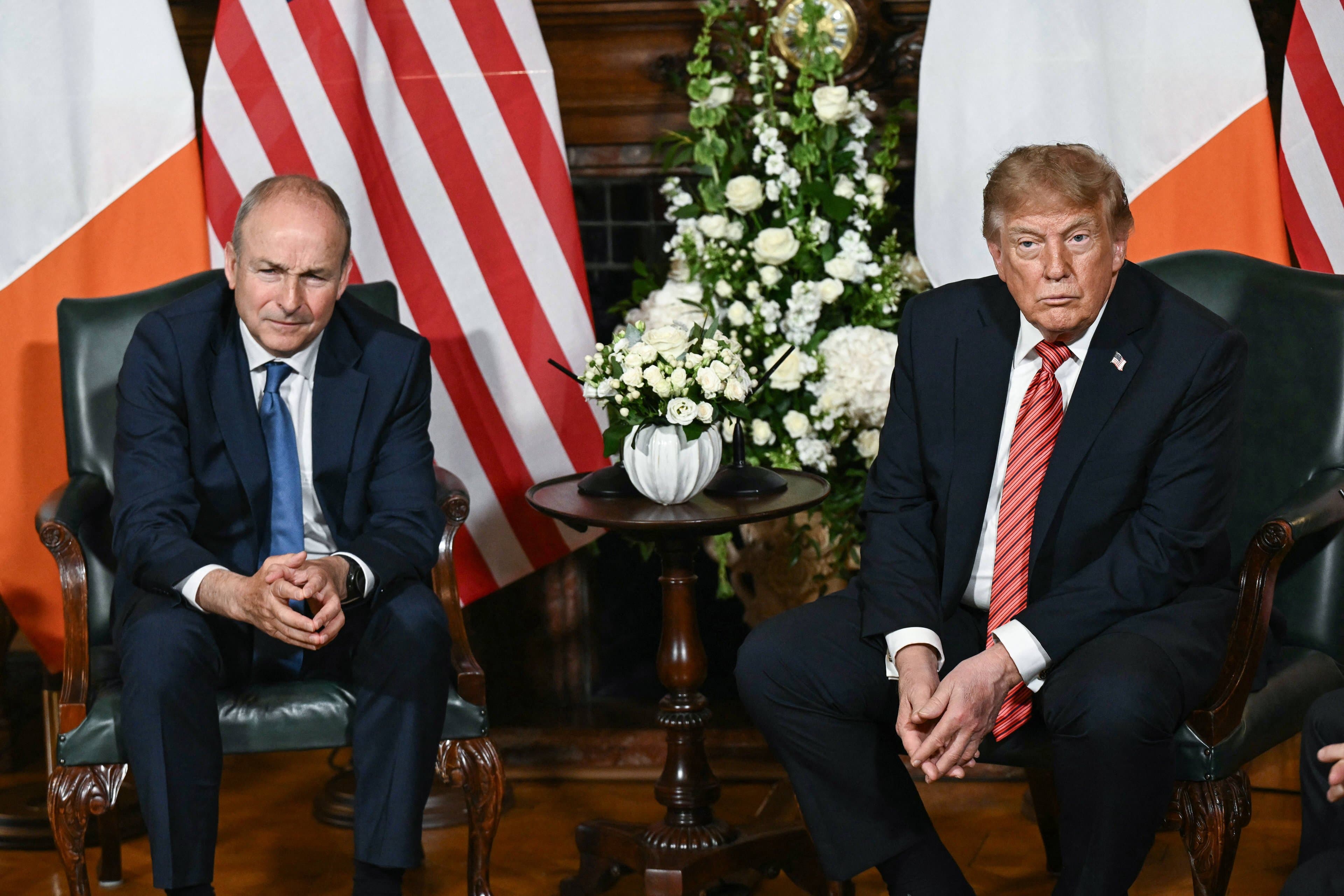 Trump diz que unificação da Irlanda seria 'fantástica' e que vai acontecer eventualmente