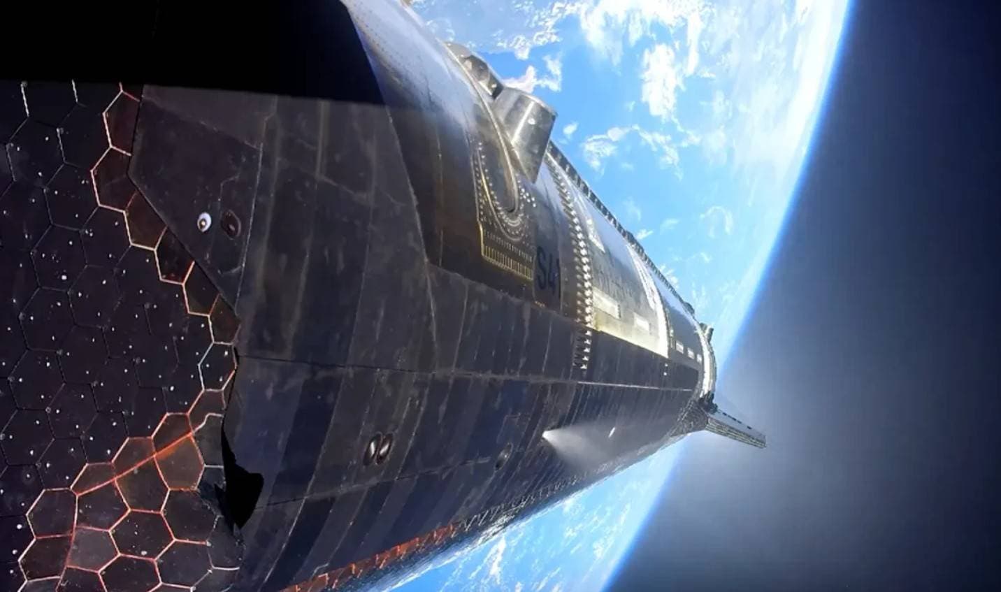 SpaceX coloca foguete Starship em órbita pela primeira vez no 14º voo de teste