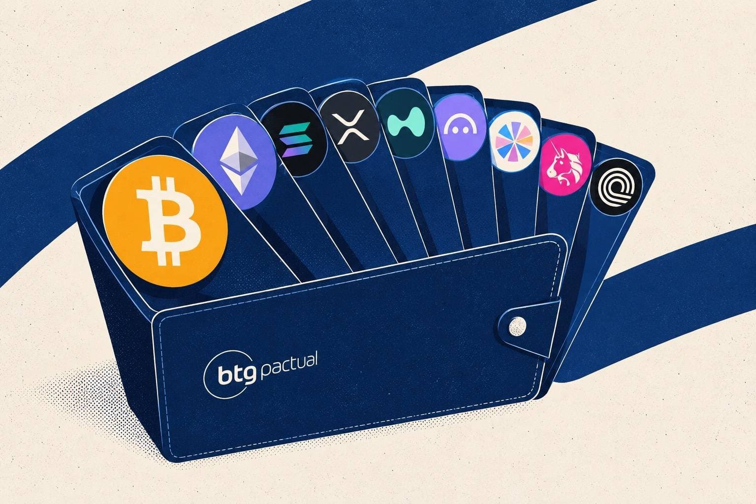 BTG lança sua 1ª carteira recomendada de criptomoedas; confira os 9 ativos