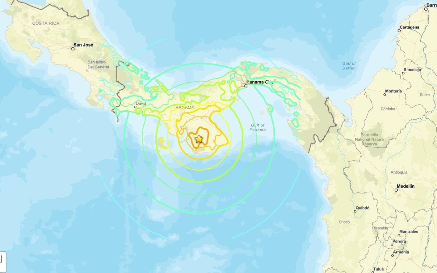 Terremoto no Panamá deixa 27 feridos, 300 evacuados e danos em escolas e hospitais