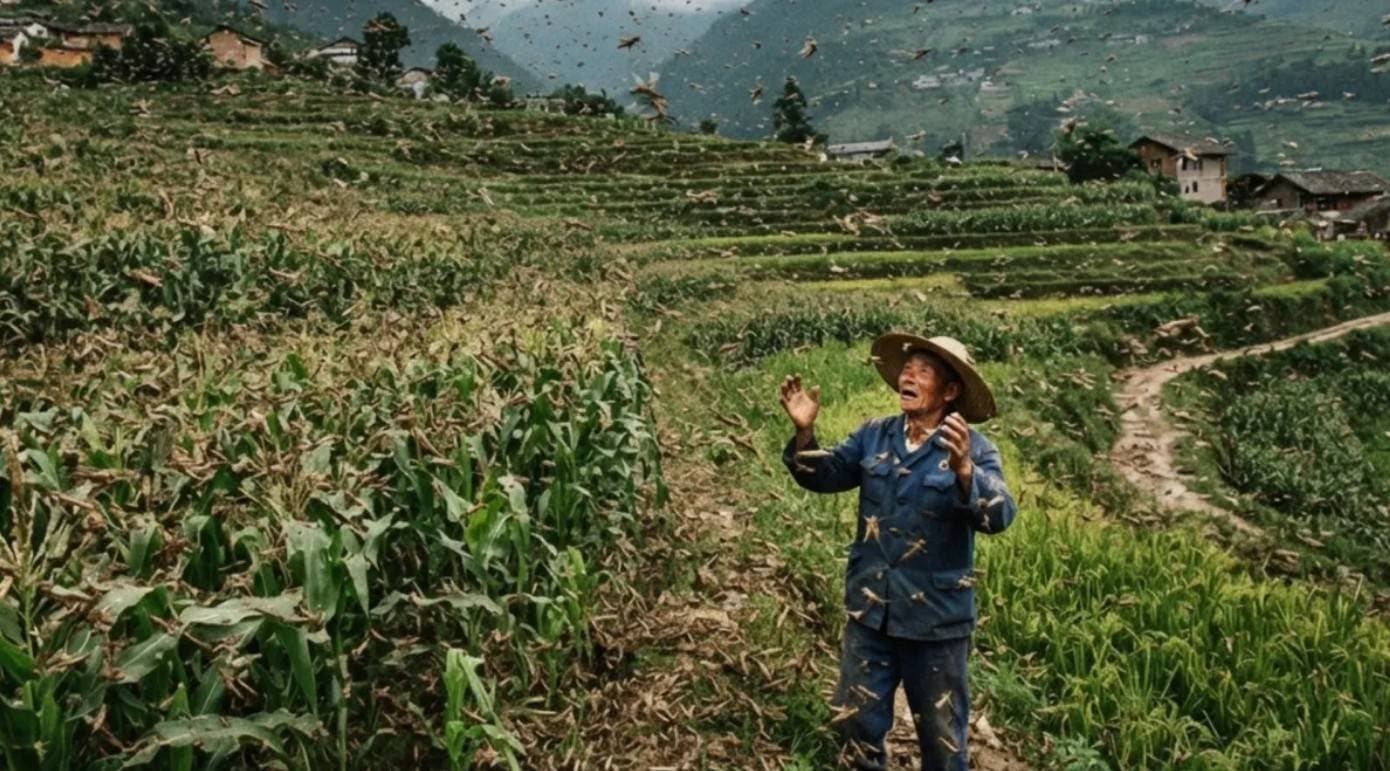 China usou panelas para exterminar pardais — e abriu caminho para praga devastadora